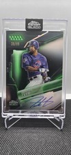 2025 Topps Chrome Black Derek Lee Autographed Green Refractor /99