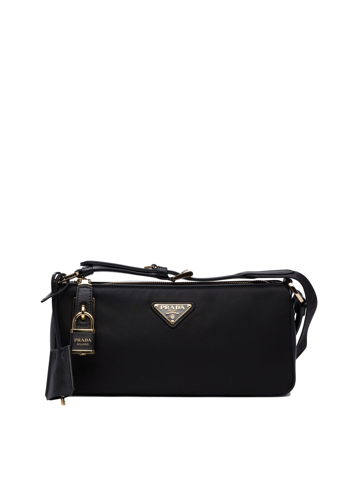 Prada Re-Nylon And Leather Crossbody Bag - US Tariffs Included