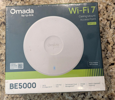 TP-Link EAP723 Omada BE5000 Wireless Ceiling Mount Wi-Fi 7 Access Point