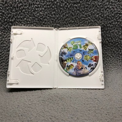 Planet 51 DVD 2009 Dwayne Johnson Animated Sci-Fi Family Comedy