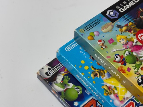 Nintendo GameCube NGC Mario Party 4 5 6 Lot 3 set with Manual Complete Used JPN - Picture 21 of 24