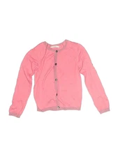 Monoprix Girls Pink Cardigan 6