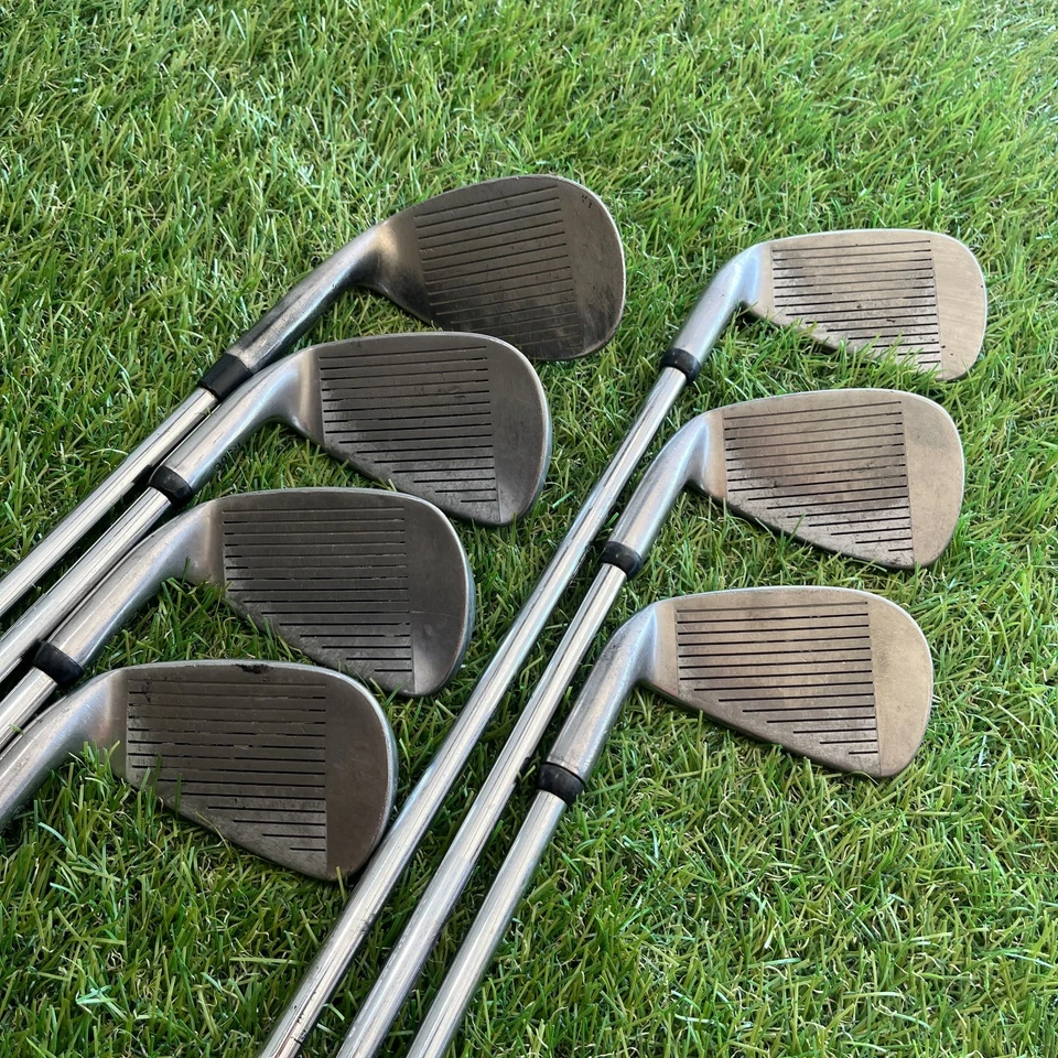 Juego de palos de golf Adams MacGregor Wilson R50c Flex regular para hombre nuevas empuñaduras de hierro Foto 4 de 4