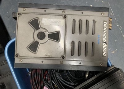 Lightning Audio S4.300 4-Channel Car Amplifier   Untested   For Parts/Repair
