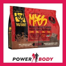 Mutant Mass 2 Flavours, Triple Chocolate & Chocolate Fudge 2720g 15.04 per kilo