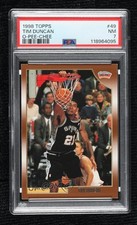 1998-99 Topps O-Pee-Chee Tim Duncan #49 PSA 7 HOF
