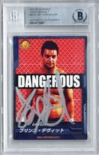 Prince Devitt Signed 2012 Bushiroad King Of Pro Wrestling Finn Balor BAS