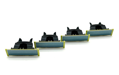 4 Philips Norelco OneBlade Replacement Blades Anti-Friction QP225/80