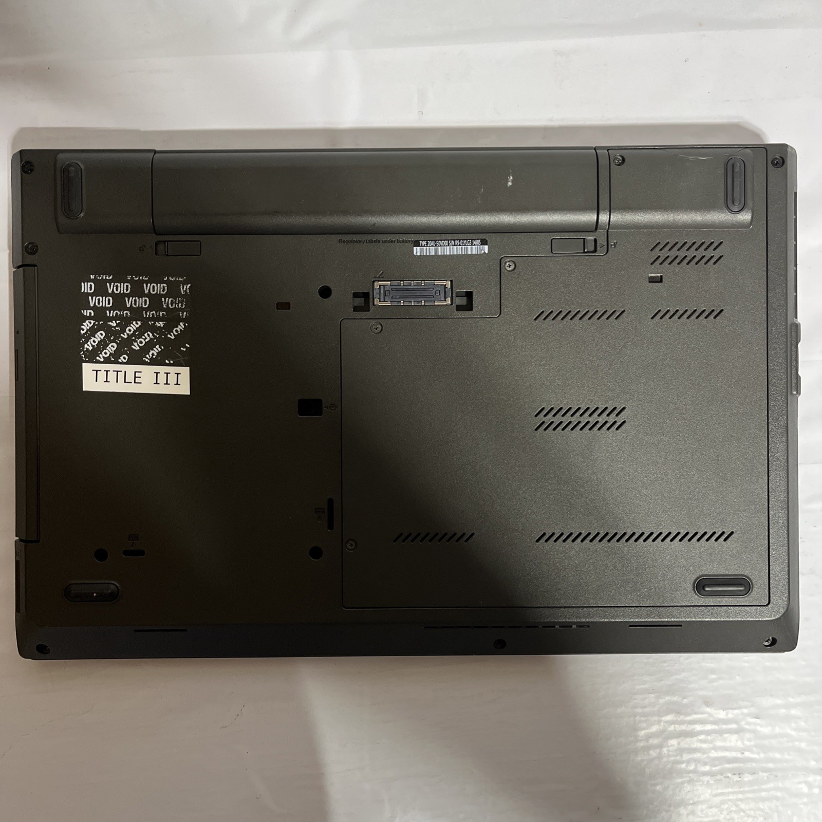 Lenovo ThinkPad L540, 15.6-Inch Laptop, with Intel Core i5-4300M (2.6GHz), No OS