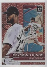 2022 Donruss Optic Diamond Kings Red Dragon Prizm 5/99 Sandy Alcantara #19 0s1o