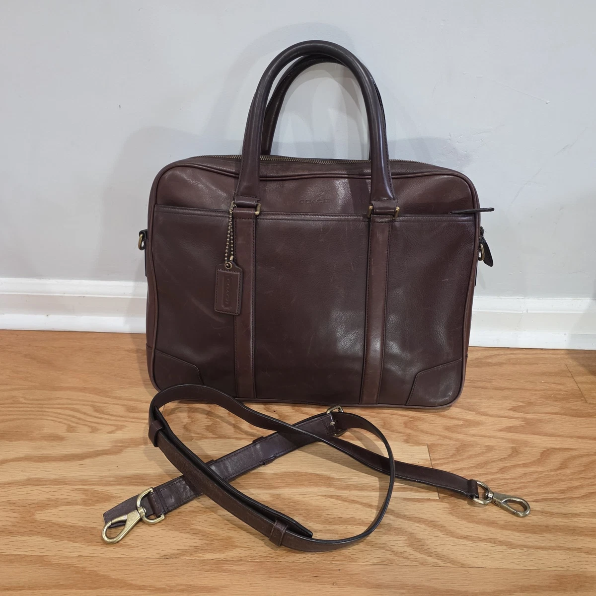 Preços baixos em Coach Bolsas masculinas valises/Maletas