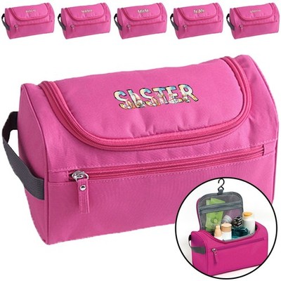 Wasserdichte Make-up Organizer Tasche Familie Doodle Art, Tragbare Kosmetiktasche