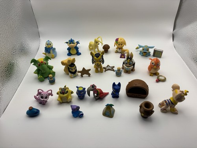 #ad Neopets Lot Jakks Pacific 2inch Figurines 2006 2008 HUGE LOT Plus Accessories C $200.00