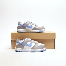 NIKE Dunk Low Infant White SIZE 9.5 Trainers