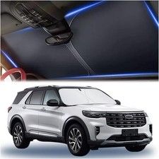 300T Automotive Windshield Sun Shade Universal Foldable w Storage Bag