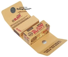 RAW King Size Wide Classic MASTERPEACE ROLL and TIPS - 5 meter length/ 50 tips