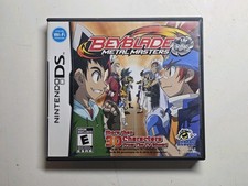 Beyblade: Metal Masters DS CIB (Nintendo DS, 2008) Complete In Box With Manual