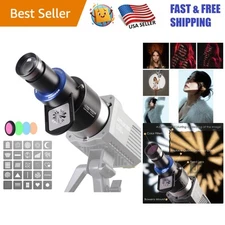 Durable Optical Snoot with Bowens Mount - Precision Light Control & Effects
