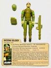 G.I. Joe 1982-1983 Zap v1.5 (Swivel-Arm) w/File Card - 100% COMPLETE, EXCELLENT