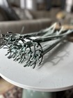 Mid Cent Modernist Bronze Verdigris Cattails and Grasses Kinetic Art Sculpture — photo 6