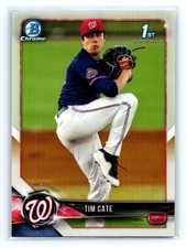 2018 Bowman Draft #BDC-12 Tim Cate Chrome