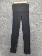 Assets By Spanx Shapewear Leggings Womens Medium Black High Waist Tummy Control