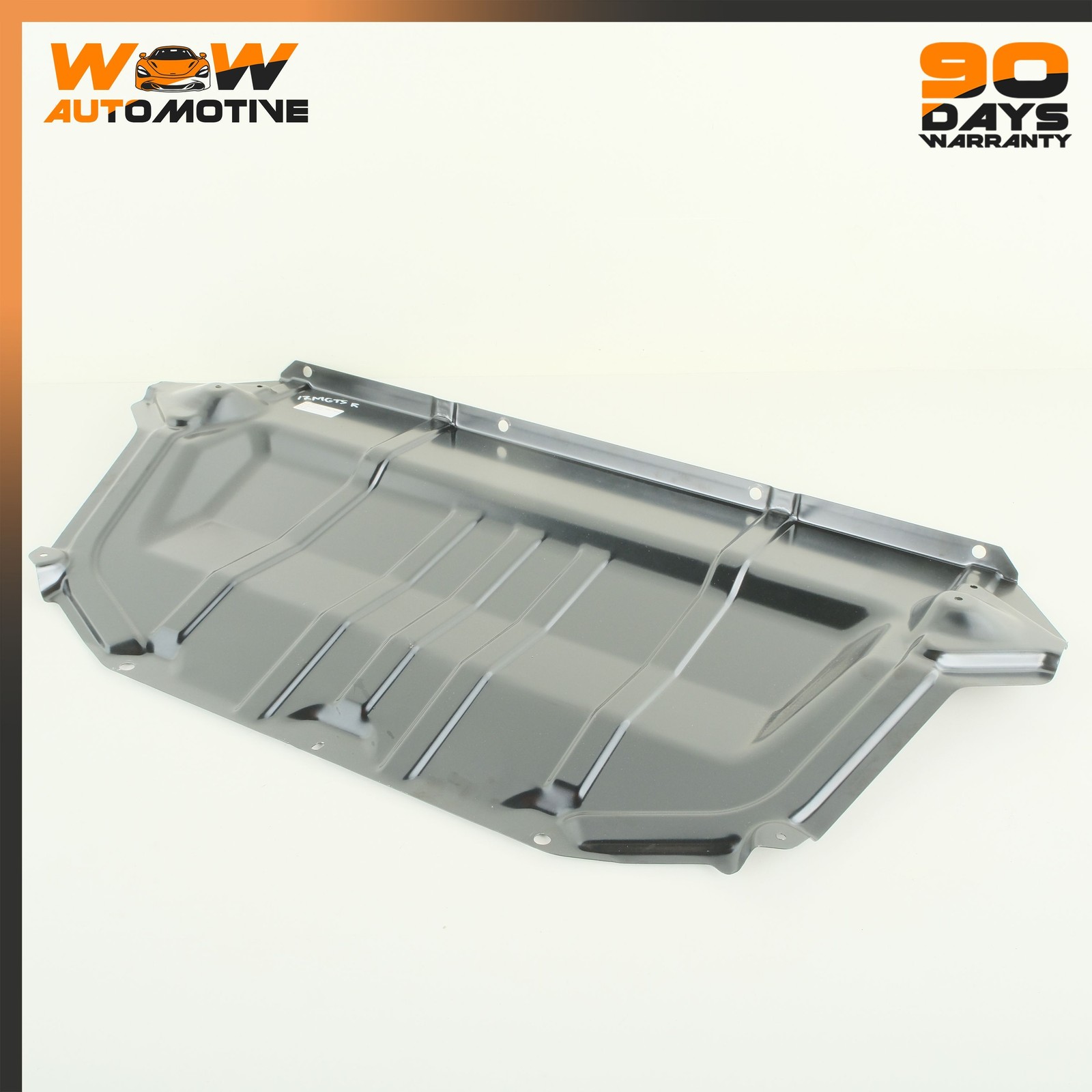 Maserati GranTurismo Sport 2008-2017 Fuel tank shield Black