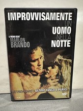 DVD IMPROVVISAMENTE UN UOMO NELLA NOTTE marlon brando