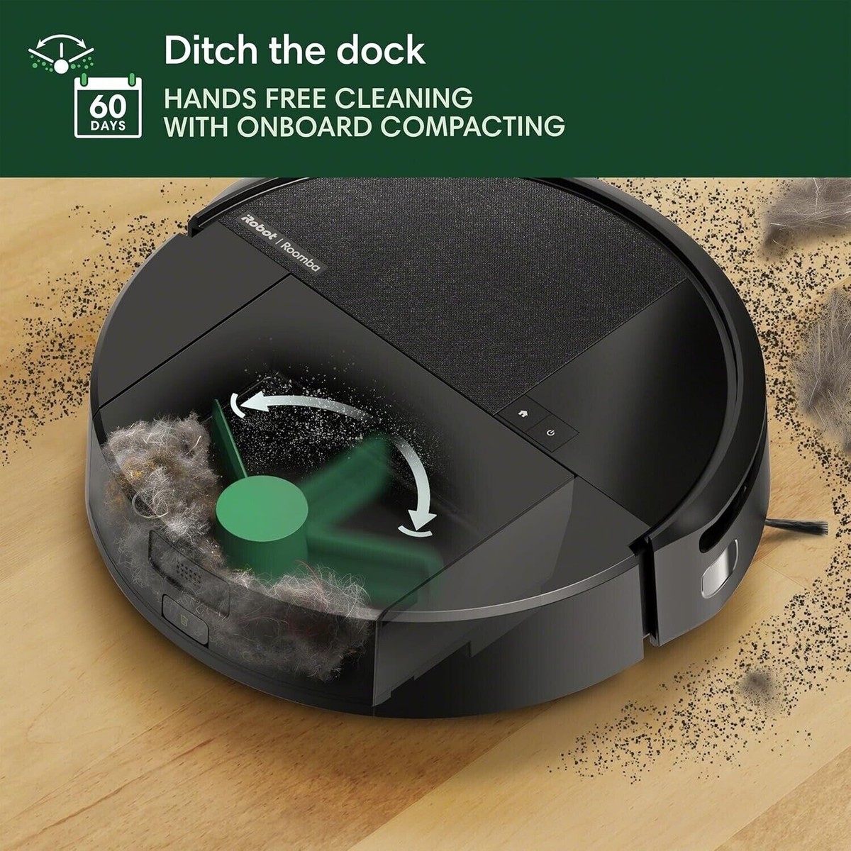 Roomba 205 DustCompactorComboL121060未開封品 iRobot Roomba 205 DustCompactor Vacuum - Auto-Compacts, LiDAR