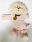 Cabbage Patch Kids Koosas Lion Doll White Yarn Blue Eyes Vtg 1983 Coleco