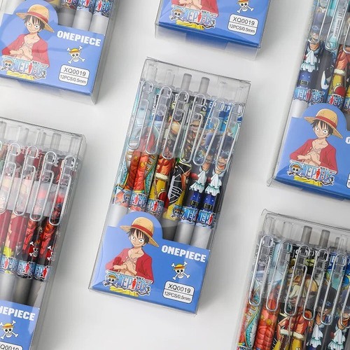 Anime ONE PIECE Gel Pen Luffy Zoro 0.5mm School Stationery Waterproof Ink Pen - Picture 4 of 8