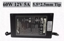 FSP FSP060-RHAN3 12V 5.0A 60W AC/DC Switching Power Adapter 5.5 2.5mm Charger