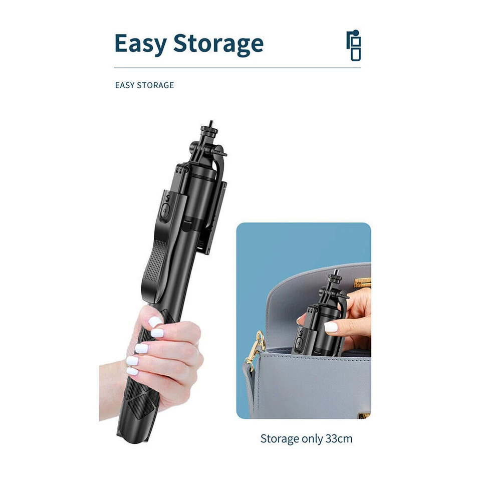 L16 1530mm Wireless Selfie Stick Tripod Stand Balance Stabilizer Live Foldable - image 4 of 4