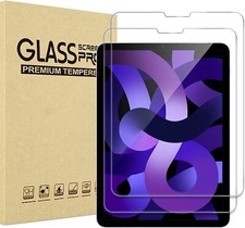 2PC For Apple iPad Tempered Glass Screen Protector Bubble Free Scratch-Resistant
