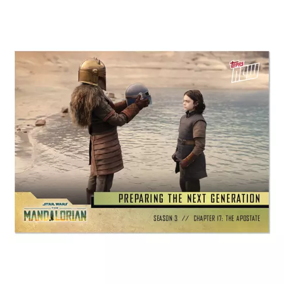 Topps STAR WARS MANDALORIAN SEASON 3 EPISODE 1 - 5 CARD SET