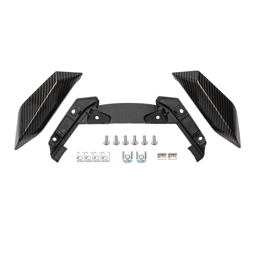 Carbon Fiber Pattern ABS Plastic Front Mudguard Extension, For BMW R1300GS 2023+ - Picture 14 of 18
