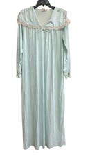 Vintage Gilead Nightgown Lingerie Sz Medium Powder Blue