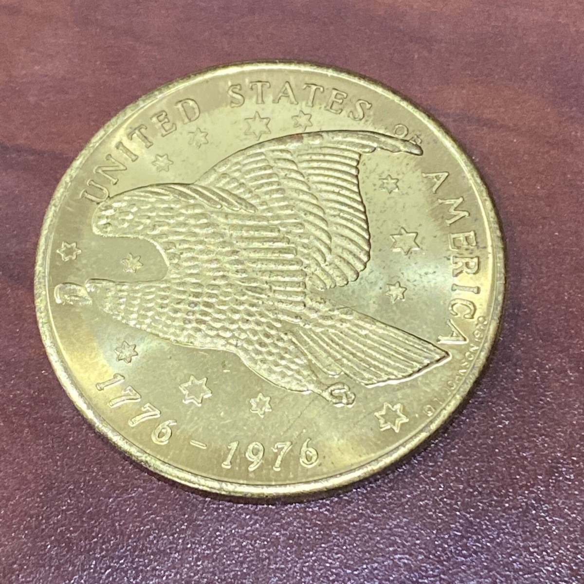New Freedom America Liberty Gold Coin U.S. Bicentennial