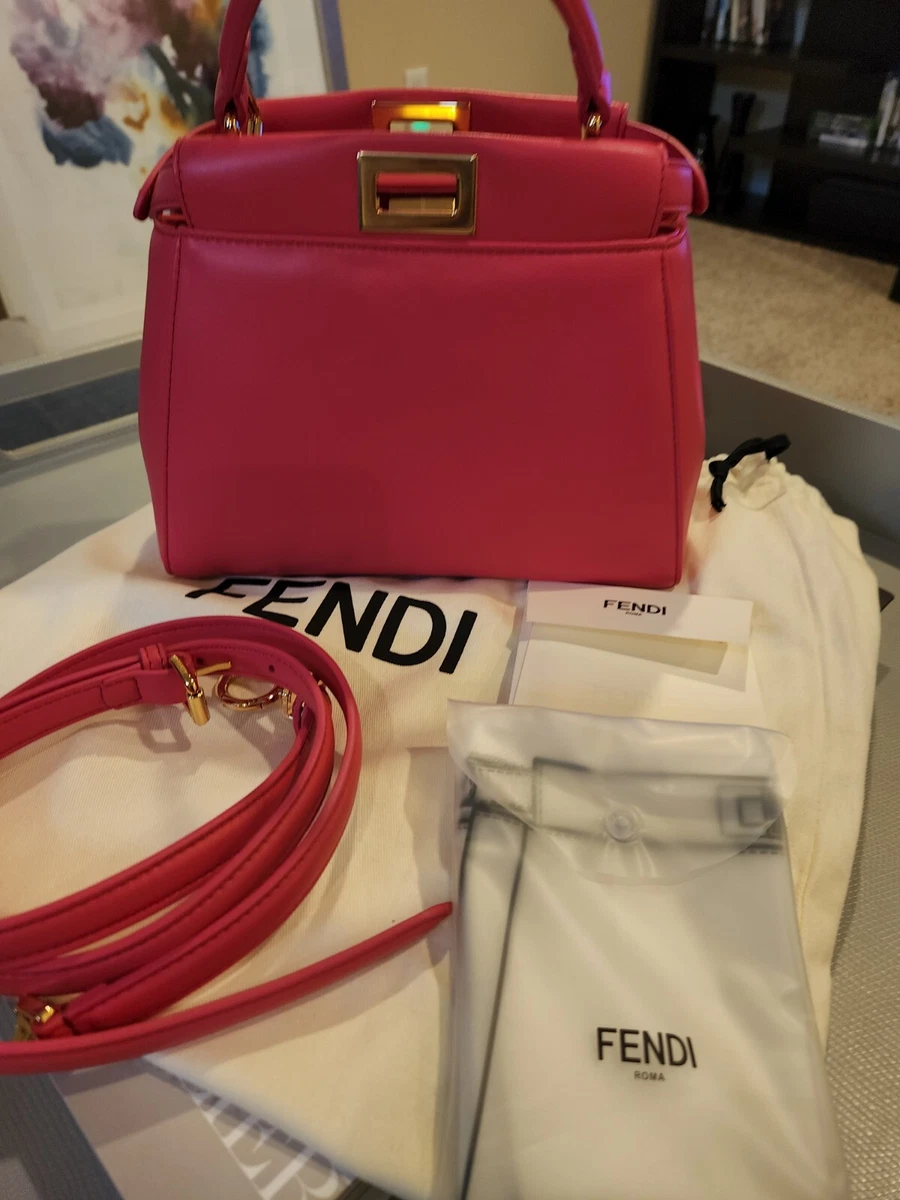 Fendi Wave Peekaboo Mini Bag