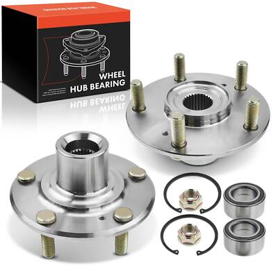 Front Left & Right Wheel Hub Bearing Assembly for Honda Accord 2005-2007 Acura