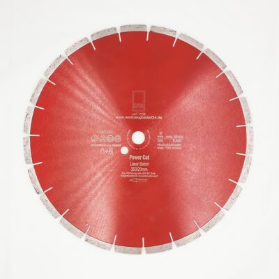 Diamantscheibe Power Cut Beton Laser 350/22,2 mm für Beton Granit Klinker Stein