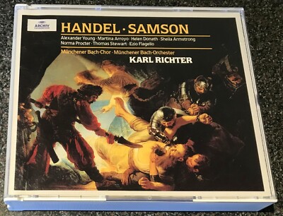 HANDEL-SAMSON (1969)-3xCD 1996-KARL RICHTER-ARROYO/DONATH/ALEXANDER YOUNG (M/M)