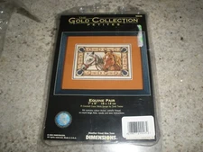 Dimensions The Gold Collection Petites Equine Pair #6848 Counted Cross Stitch