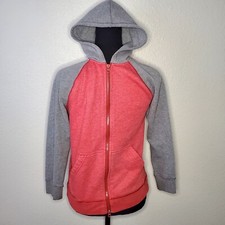 Urban Pipeline Boys Red/Grey Zip Up Hoodie Pre-owned Size: Medium Kids
