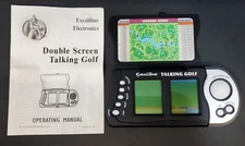 Excaliber Handheld Talking Golf Game - Claybrooke Brand LCD Double Screen