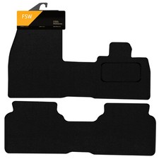 For BMW i3 Electric i01 2013- Onwards Tailored Carpet Car Floor Mats Black 2Pc
