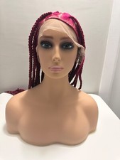 Full lace Knotless real box braided wigs for women. 32 inch ready to ship. FREE