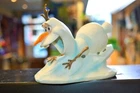 FROZEN OLAF sliding AQUARIUM ORNAMENT Christmas OFFICIAL DISNEY snowman