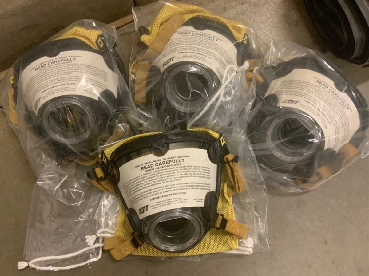 Maschera Respiratore SCBA Scott ATO 80145040 - Taglia Large Con Regolatore
