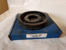 Martin 2 3V 650 SDS 6-1/2" 2 Groove Pulley Sheave SDS Bushed Bore